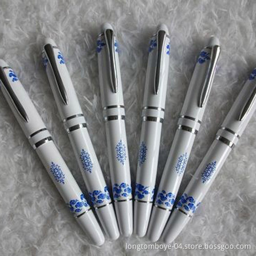 Ceramic Pen USB Memory Stick Logo Welcomed